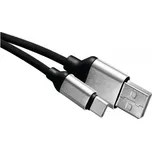 EMOS USB kabel 2.0 A/M - C/M 1m černý