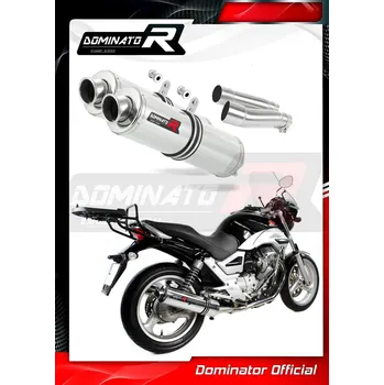 Výfuk pro motocykl Laděný výfuk DOMINATOR MOTO GUZZI BREVA IE 750 KONCOVKY STANDART