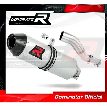 Výfuk pro motocykl Laděný výfuk DOMINATOR Honda CRF250R 11-13 OVÁLNÁ KONCOVKA MX2