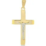 Lillian Vassago Zlatý přívěsek křížek LLV06-GP012