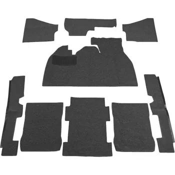Bytový textil Volkswagen Šedý koberec pro Beetle 1303 73 -> 75 - s podnožkou