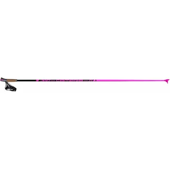 Běžkařská hole KV+ Campra 30% Carbon Clip Pink 21/22 - 155 cm
