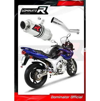 Výfuk pro motocykl Laděný výfuk DOMINATOR YAMAHA TDM 850 91-01 KULATÁ KONCOVKA KRÁTKÁ GP1