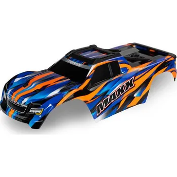 RC vybavení 1:8 Traxxas Maxx: Karoserie oranžová (rozvor 352 mm)