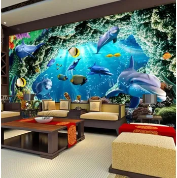 Tapeta Solution Media 3D tapety - Podvodní svět MU824 1 - Voděodolné plátno - Textilní tapeta omyvatelná - 250g/m2