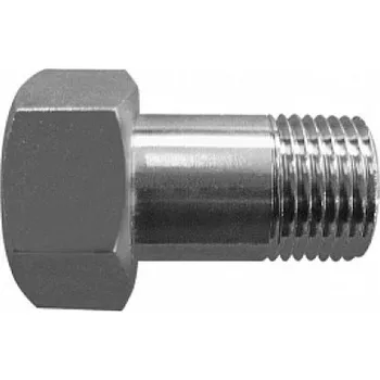 Instalatérský materiál HERZ Závitový nátrubek s převlečnou maticí s plochým těsněním 1/2 x 38mm, G 3/4, 1622011 free_store_pickup