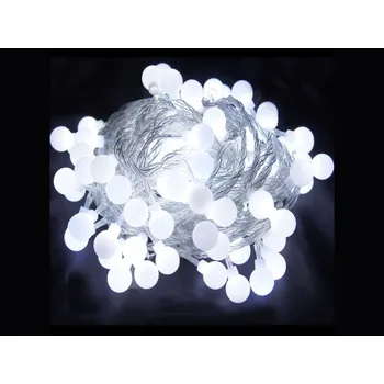 Dekorativní svítidlo Vánoční osvětlení na stromeček LED koule do sítě