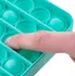 POP IT Akuku Práskací bubliny čtverec zelený