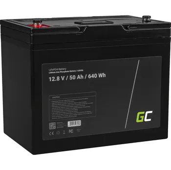 Záložní baterie Green Cell Lithium LiFePO4 50 Ah 640 Wh