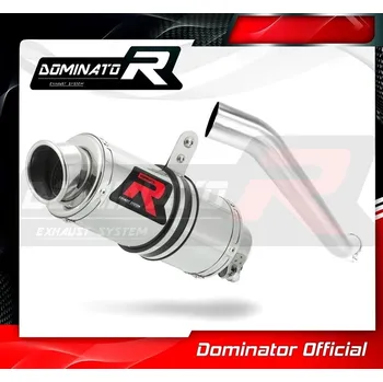 Auto-moto Laděný výfuk DOMINATOR Kawasaki ZX6R 636 03-04 KULATÁ KONCOVKA KRÁTKÁ GP1