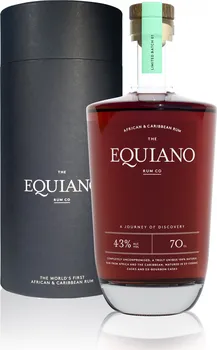 Rum Foursquare Equiano 43 % 0,7 l tuba
