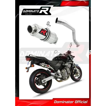 Auto-moto Laděný výfuk DOMINATOR Honda CB 600 f HORNET 98-02 KULATÁ KONCOVKA KRÁTKÁ GP1