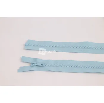 Zip Zip YKK - 55cm - dělitelný - světle džínově modrá - 583
