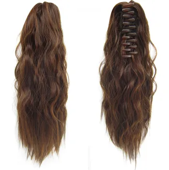 Příčesek Girlshow Cop culík zvlněný na skřipci 38 cm M4/30 čokoládově hnědá/světlý kaštan