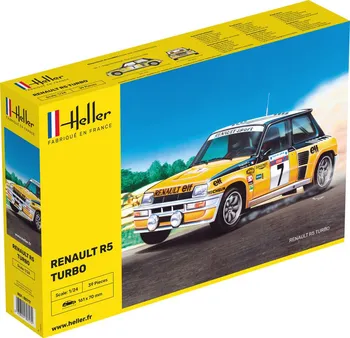 Plastikový model Heller Renault 5 Turbo 1:24