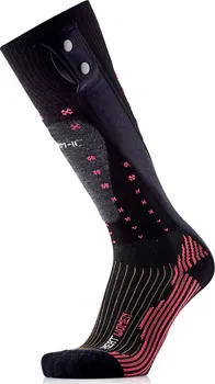 Dámské termo ponožky Therm-ic PowerSock Heat Ladies V2 černé/růžové