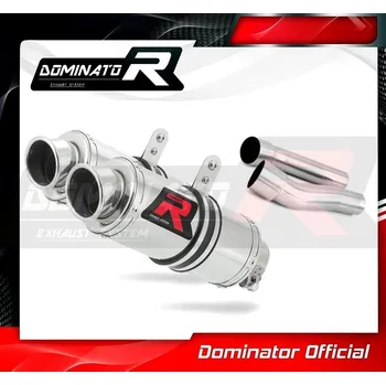 Výfuk pro motocykl Laděný výfuk DOMINATOR DUCATI MONSTER 750 96-02 KULATÉ KONCOVKY KRÁTKÉ GP1