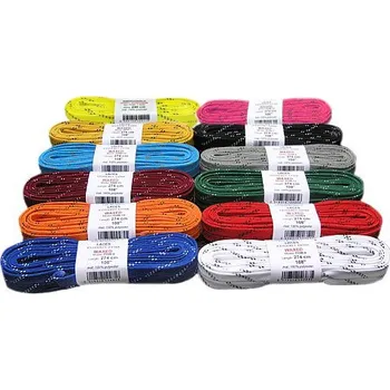 Tkaničky do bot Tkaničky voskované 240 cm Barva: žlutá