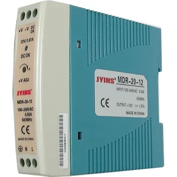 spínaný zdroj ZDROJ 12V/20W SPÍNANÝ MDR-20-12 NA DIN LIŠTU