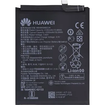 Baterie pro mobilní telefon Baterie Huawei HB486586ECW P40 Lite 4100mAh Li-pol Original (volně)