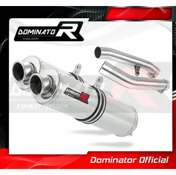 Výfuk pro motocykl Laděný výfuk DOMINATOR YAMAHA FJR 1300 KULATÉ KONCOVKY STANDART