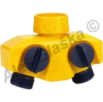 Ventil Dvou (čtyř) cestný ventil na zahradní hadice - 2 ZP6462