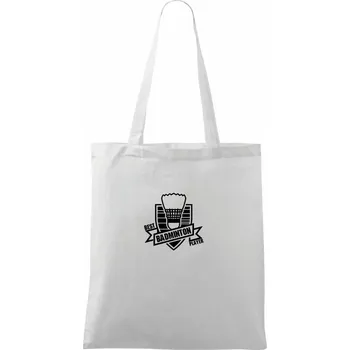 Best badminton player - Taška bavlněná - 42 x 38 cm ( Bílá )