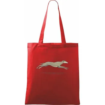 Vintage Greyhound - Taška bavlněná - 42 x 38 cm ( Červená )