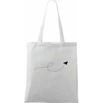 Vlaštovka - Taška bavlněná - 42 x 38 cm ( Bílá )