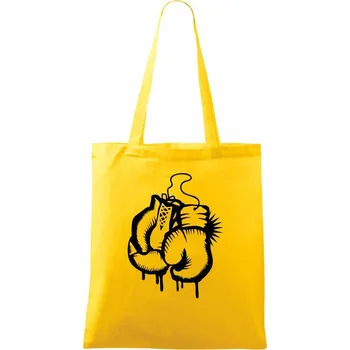 Box rukavice - Taška bavlněná - 42 x 38 cm ( Žlutá )