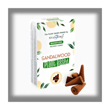 Čajovna Stam Ford Vonné kužely "Tekoucí dým" - 12 ks Santalové dřevo