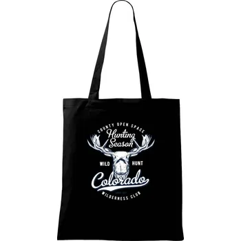 Nákupní taška Colorado hunting - Taška bavlněná - 42 x 38 cm ( Černá )