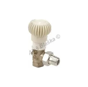 Ventil SLOVARM MYJAVA - Slovensko | Radiátorový kohout (ventil) rohový SAM Myjava V 4523 (k radiátoru) - 3/8" SAM-V4523
