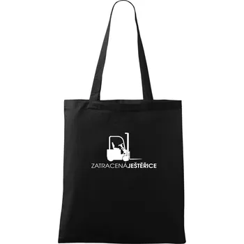 Zatracená ještěřice - Taška bavlněná - 42 x 38 cm ( Černá )
