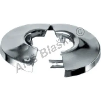 Krytka potrubí Růžice krycí na trubku dělená (kryt trubky) - 1" RK654