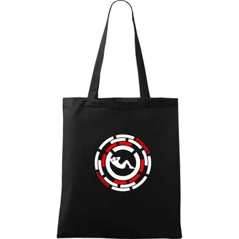 Nákupní taška Crossfit Workout - Taška bavlněná - 42 x 38 cm ( Černá )