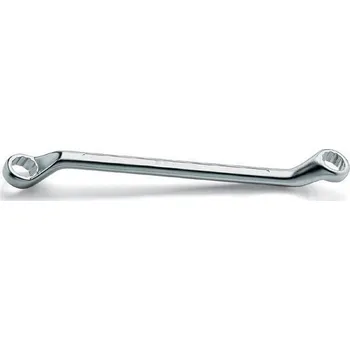 Klíč OČKOVÝ KLÍČ OBOUSTRANNÝ VYHNUTÝ-MODEL 93 21X23MM (Oboustranný lomený očkový klíč pro šrouby lešení)