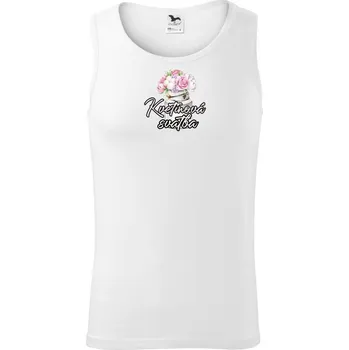 Pánské termoprádlo Květinová svatba 4 - Tílko pánské Core - S ( Bílá )