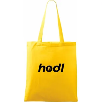 Hodl - Taška bavlněná - 42 x 38 cm ( Žlutá )