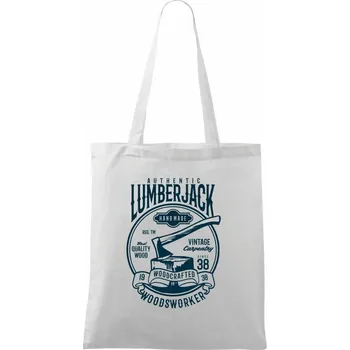 Authentic Lumberjack - Taška bavlněná - 42 x 38 cm ( Bílá )