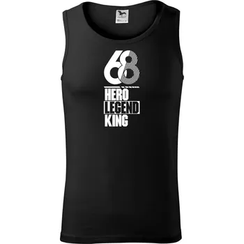 Pánské termoprádlo Hero, Legend, King x Queen 1968 - Tílko pánské Core - L ( Černá )