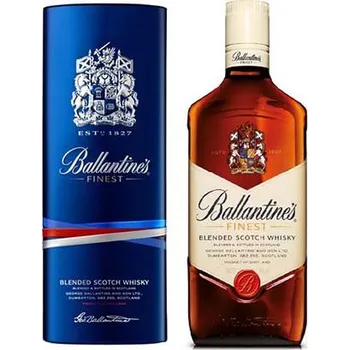 Whisky Ballantines Finest + plechová tuba 0,7 l