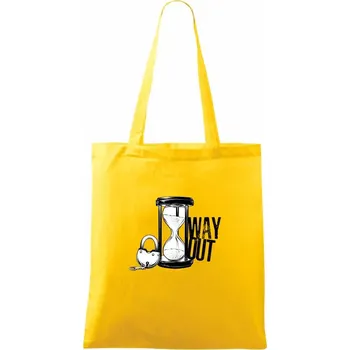 Way Out - Taška bavlněná - 42 x 38 cm ( Žlutá )