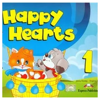 Happy Hearts 1 Pupil's Book z płytą CD - Dooley Jenny Evans Virginia