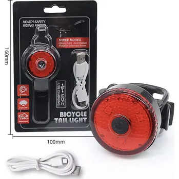 Cyklosvítilna USB světlo na kolo a koloběžku