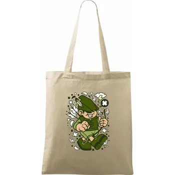 Myslivec komiks - Taška bavlněná - 42 x 38 cm ( Naturální )