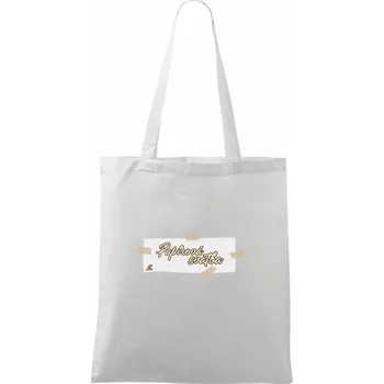 Papírová svatba 2 - Taška bavlněná - 42 x 38 cm ( Bílá )