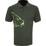 Zfish Carp Polo T-Shirt Olive Green