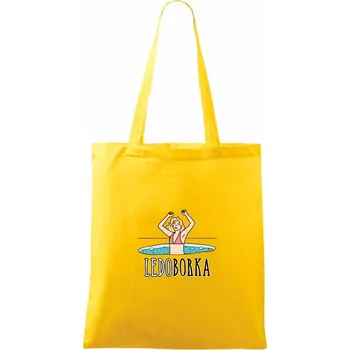Ledoborka - Taška bavlněná - 42 x 38 cm ( Žlutá )