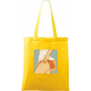 Tenis is sexy - Taška bavlněná - 42 x 38 cm ( Žlutá )